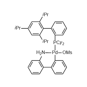 甲磺酸(2-二環己基膦基-2',4',6'-三異丙基-1,1'-聯苯基)(2'-氨基-1,1'-聯苯-2-基)鈀(II)
