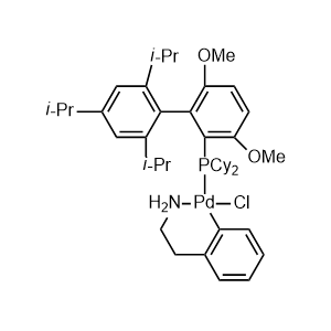 氯(2-二環己基膦基-3,6-二甲氧基-2',4',6'-三異丙基-1,1'-聯苯)[2-(2-氨基乙基苯基)]鈀(II)