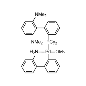 甲磺酸(2-二環己基膦-2',6'-雙(二甲氨基)-1,1'-聯苯基)(2'-甲氨-1,1'-聯苯-2-基)鈀(II)