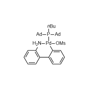 甲磺酸[正丁基二(1-金剛烷基)膦](2-氨基-1,1'-聯苯-2-基)鈀(II)