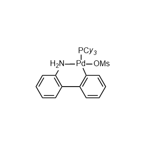 甲磺酸(三環己基膦)(2-氨基-1,1'-聯苯-2-基)鈀(II)
