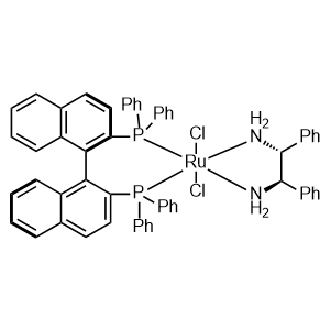 二氯[(R)-(+)-2,2'-二(二苯基膦)-1,1'-聯萘基][(1R,2R)-(+)-1,2-二苯基乙二胺)釕(II)
