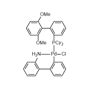 氯(2-二環己基膦基-2',6'-二甲氧基-1,1'-聯苯基)(2'-氨基-1,1'-聯苯-2-基)鈀(II)