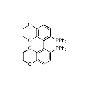R-(+)-6,6'-雙(二苯基膦)-2,2',3,3'-四氫-5,5'-二-1,4-苯并二氧雜環己烷 